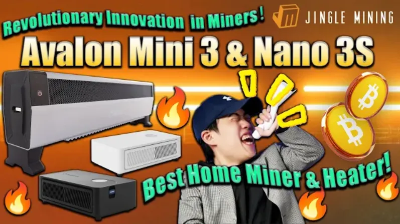 Canaan Avalon Mini3 Compact Bitcoin Miner — Powerful, Efficient, and Built for Long-Term Mining