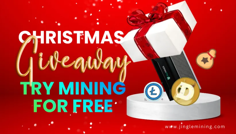 Jingle Mining Christmas Season Exclusive Scrypt Miner Hosting Event: Become a Hosting Trial Officer and Get Free $LTC and $DOGE!