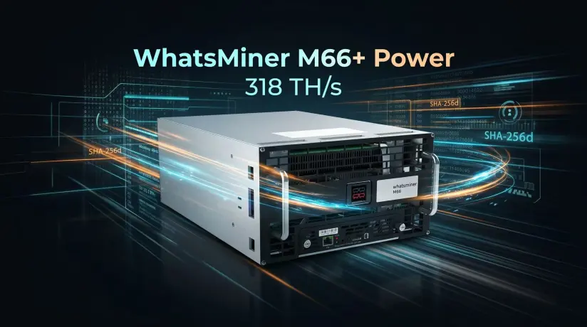 WhatsMiner M66+ vs. M66: An In-Depth Comparison for SHA-256 Mining