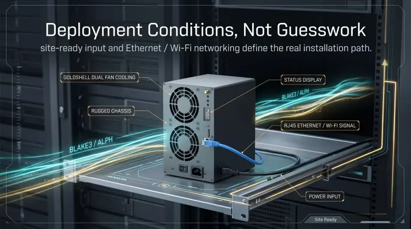 Goldshell AL BOX II PLUS vs Bitmain Antminer S19 XP+ Hyd Deep Review: Verified Specs, Buyer Fit, and Deployment Reality