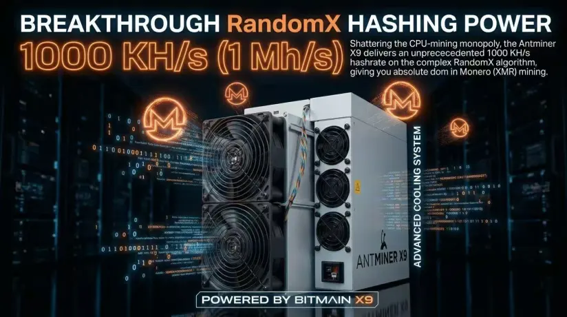 Monero Mining's Volatile Landscape: Strategic Resilience with the Bitmain ANTMINER X9 Amidst Dynamic Market Signals