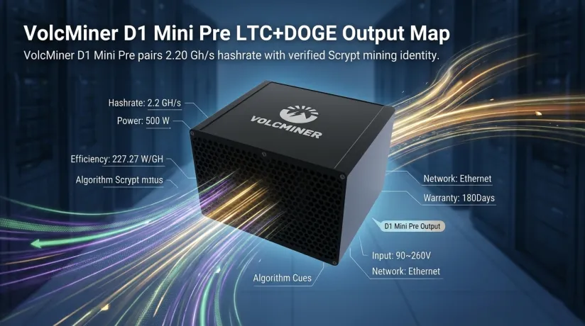 Unboxing the VolcMiner D1 Mini Pre: A Deep Dive into Scrypt Mining Performance