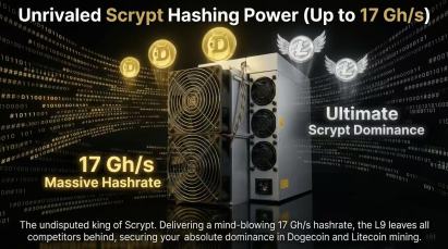 Bitmain Antminer L9: Unpacking the Scrypt ASIC Powerhouse for Optimal LTC/DOGE Mining