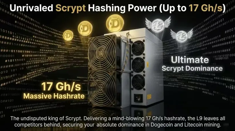 Bitmain Antminer L9: Unpacking the Scrypt ASIC Powerhouse for Optimal LTC/DOGE Mining