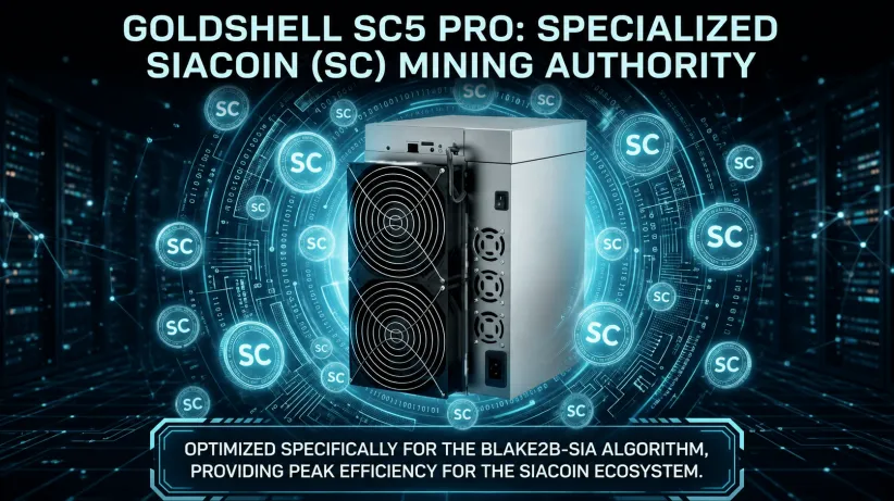 The Strategic Niche: Understanding SiaCoin Mining with the Goldshell SC5 Pro