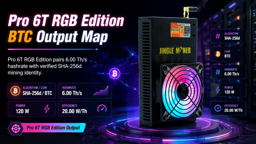 Jingle Miner Solo Pro 6T RGB Edition: Setup, Troubleshooting, and Solo Mining Mastery