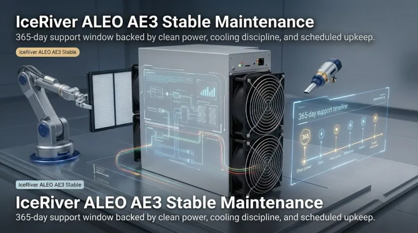 IceRiver ALEO AE3 Setup Guide: Stable First Boot and Fault Isolation