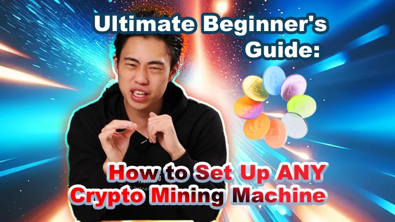 How to set up ANY crypto mining units(how to access the backend)