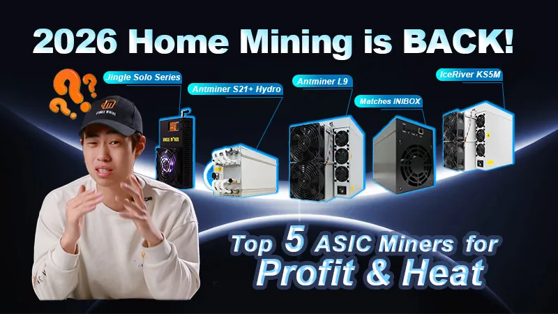 2026 Home Mining is BACK! Top 5 ASIC Miners for Profit & Heat