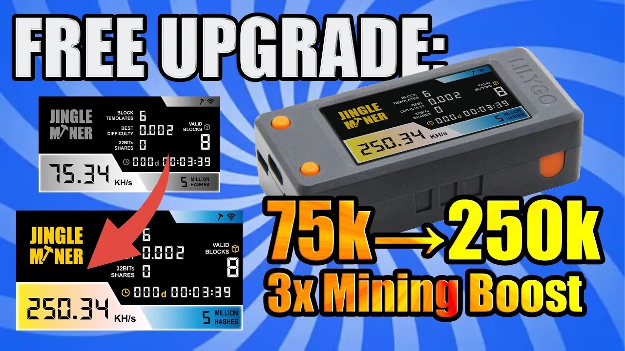 Jingle Miner BTC Solo Mini Lottery Miner 硬件指南