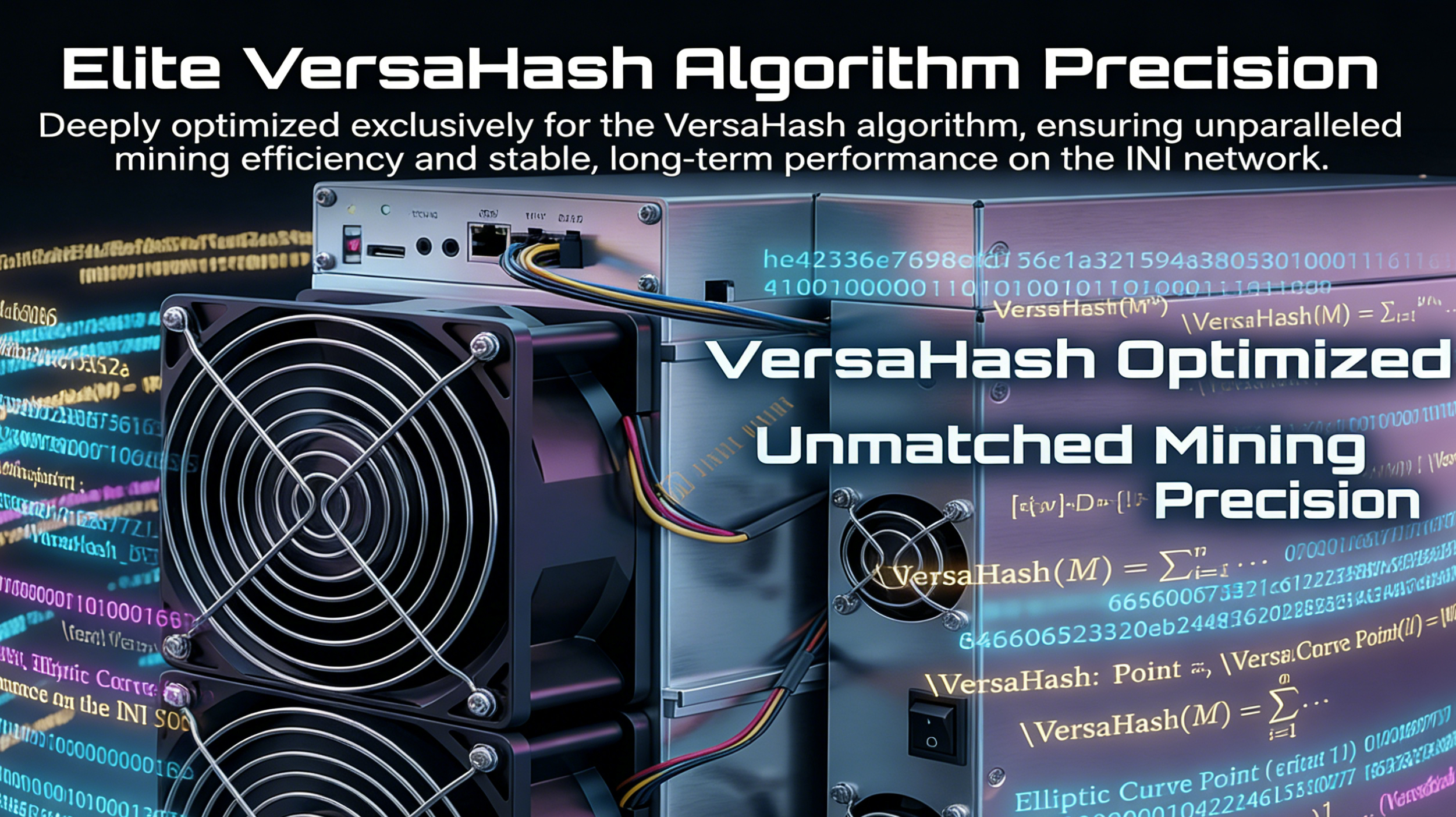 Pinecone Matches INIBOX PRO VersaHash ASIC Miner