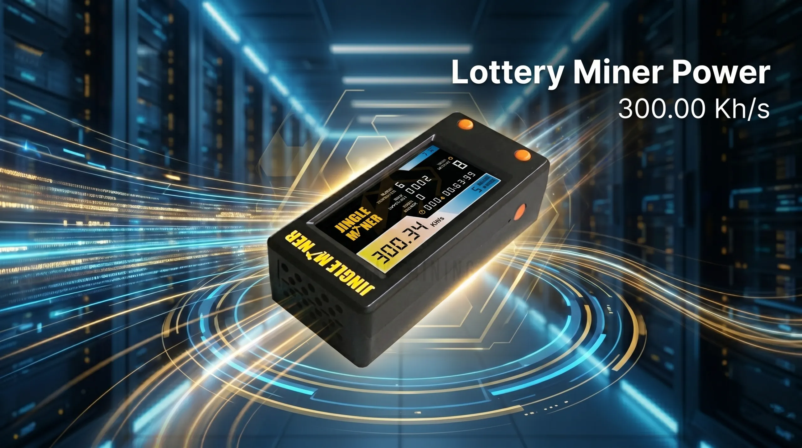 BTC SOLO Mini Lottery Miner 1 W ASIC miner exhibition display