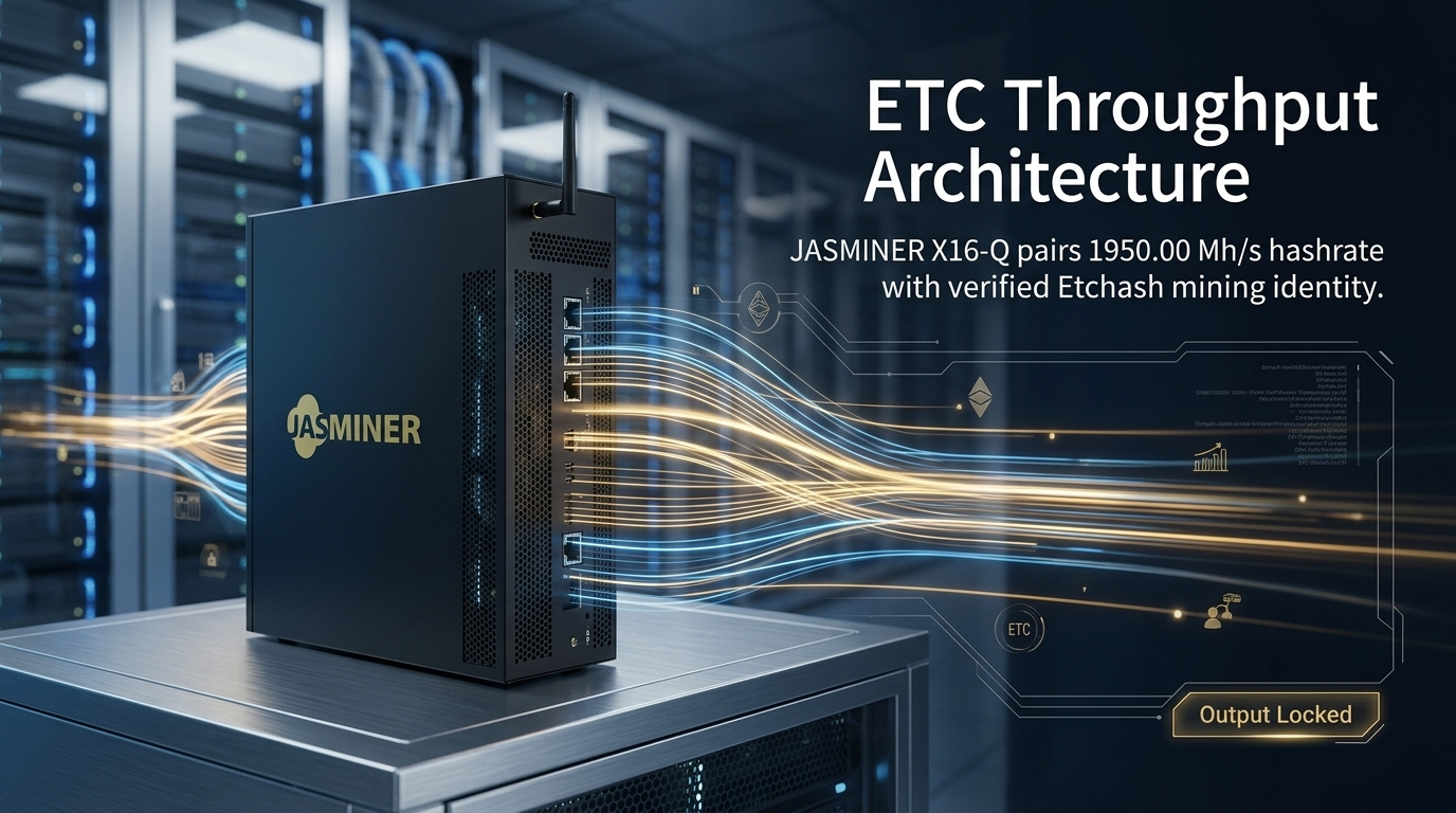Diagram illustrating JASMINER X16-Q ASIC miner ventilation setup for optimal cooling