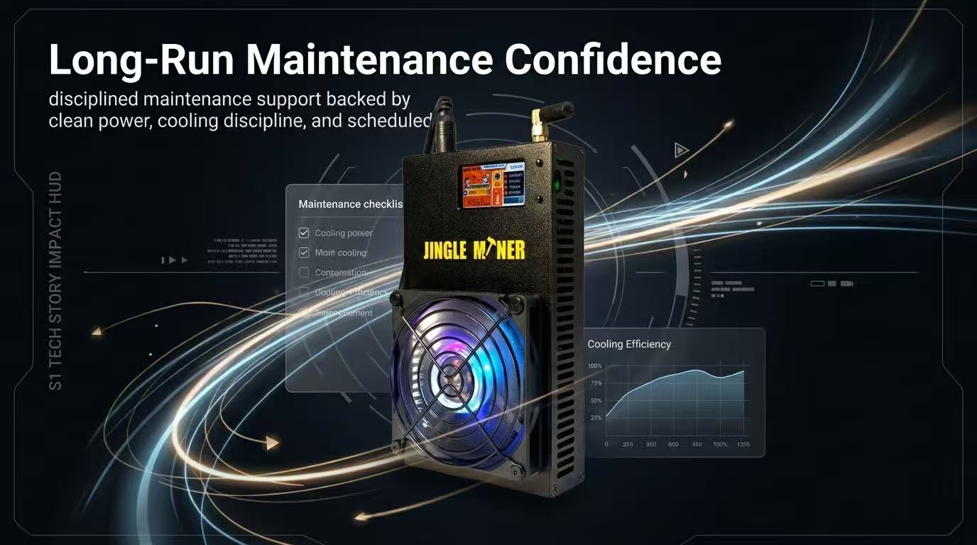 Jingle Miner BTC Solo Pro 4.8T payback-cycle visual focused on power draw and long-term operating discipline