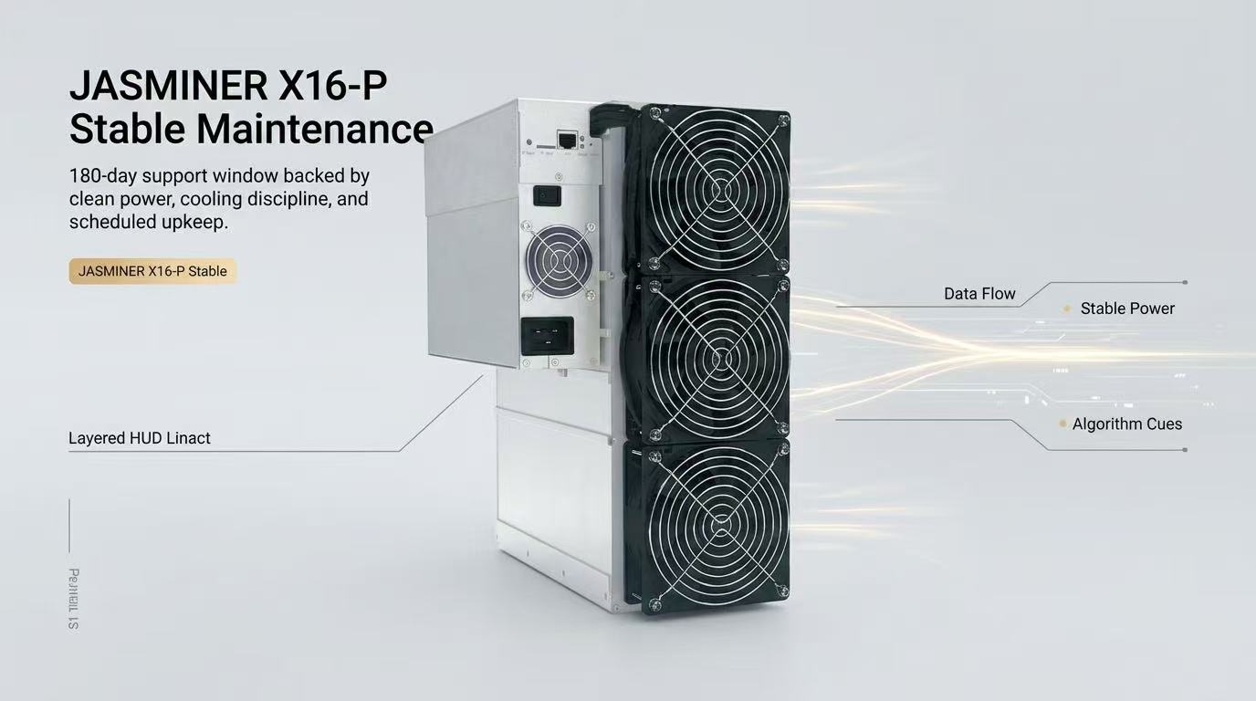 Diagram illustrating JASMINER X16-P ASIC miner power draw impact on operational expenditure