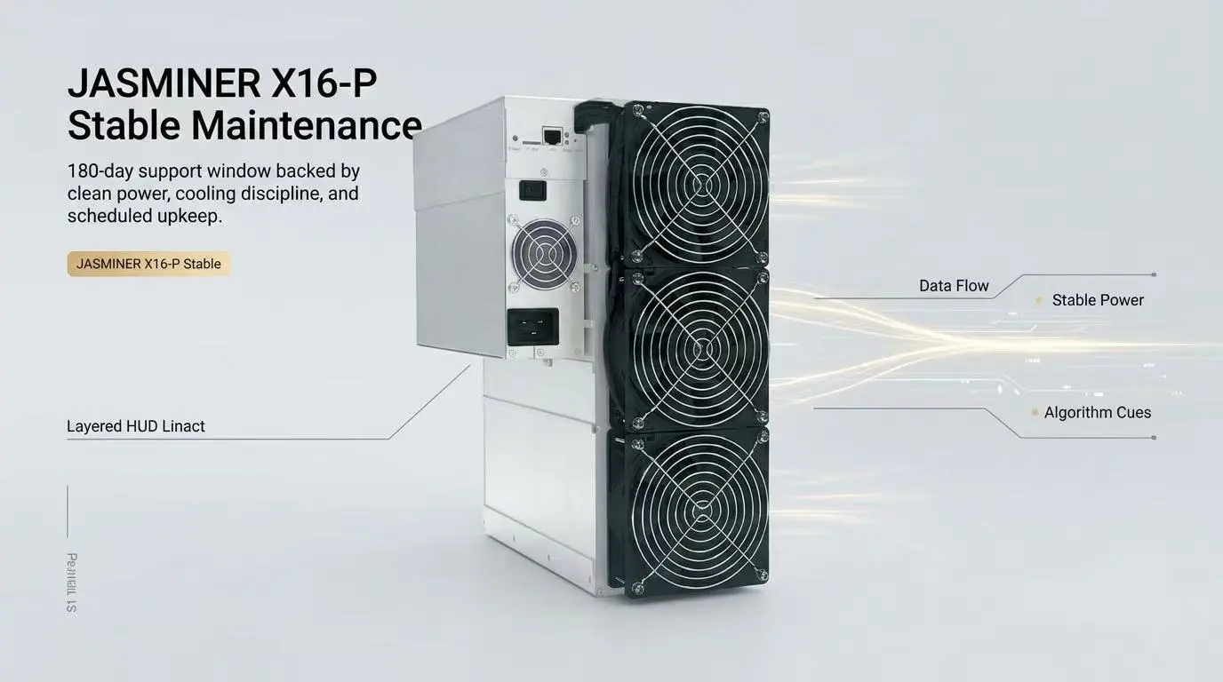 Diagram illustrating JASMINER X16-P ASIC miner power draw impact on operational expenditure